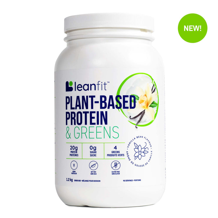 LEANFIT PLANT-BASED PROTEIN & GREENS™ Vanilla 1.2kg