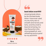 bāsd® refreshing citrus grapefruit body lotion