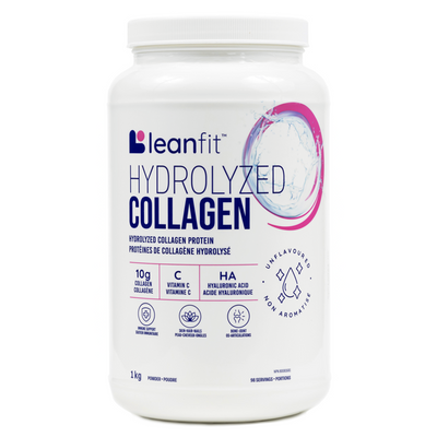 LEANFIT Hydrolyzed Collagen Powder 1 kg — Front Label
