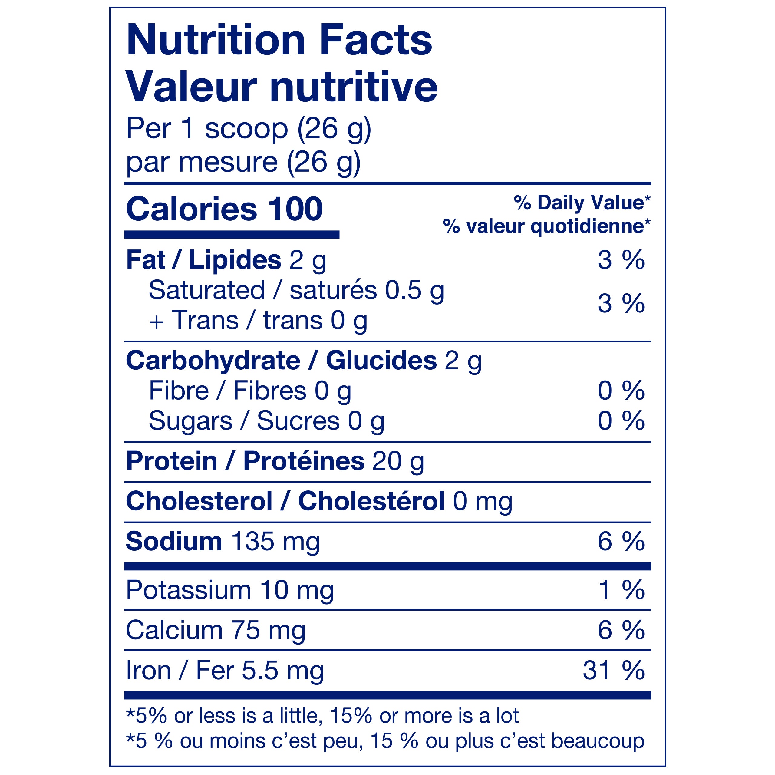 Nutrition Facts and ingredients for LEANFIT Plant-Based Protein & Greens Vanilla — 1.02 kg
