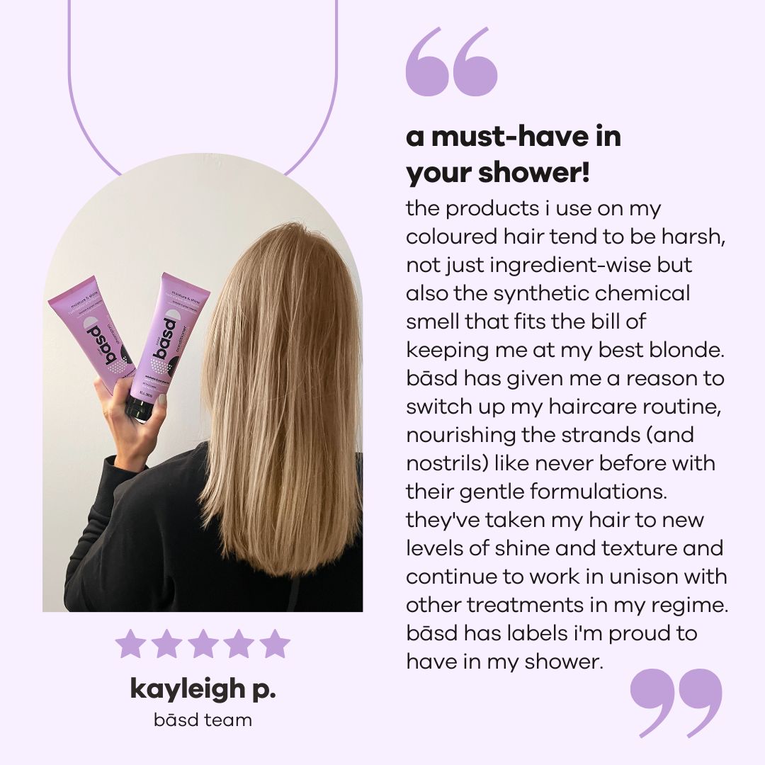 bāsd® moisture & shine conditioner