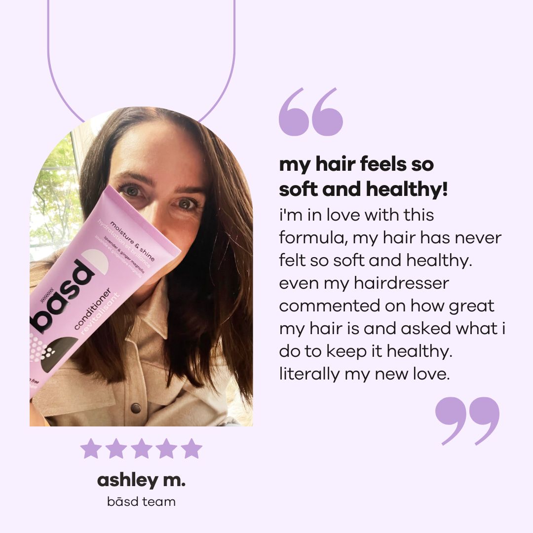 bāsd® moisture & shine conditioner